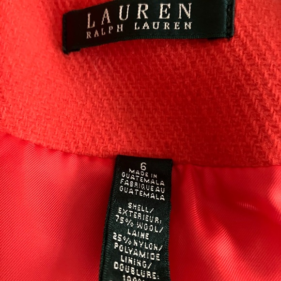 Ralph Lauren Wool Blend Coat - Picture 4 of 10